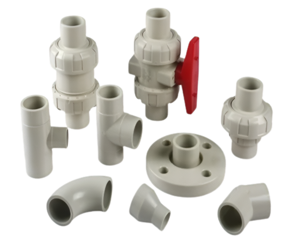 PPH Pipe Fittings Range